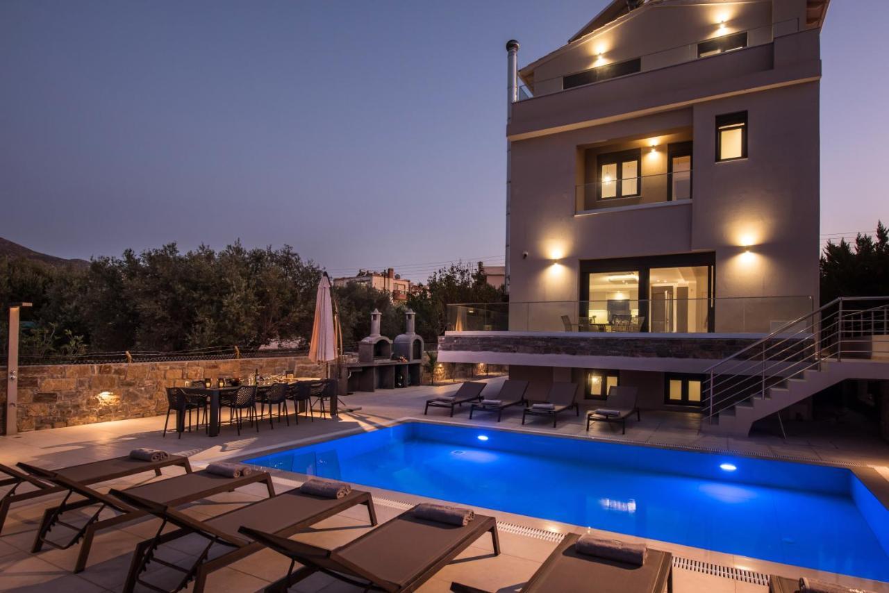 Luxury Villa Marelina Limenas Chersonisou Exterior foto
